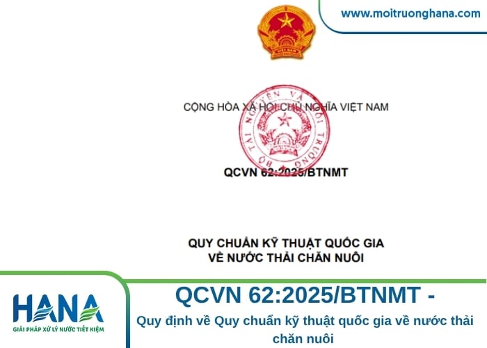 QCVN 62:2025/BTNMT có điểm gì mới so với QCVN 62-MT:2016/BTNMT 1 QCVN 62:2025/BTNMT