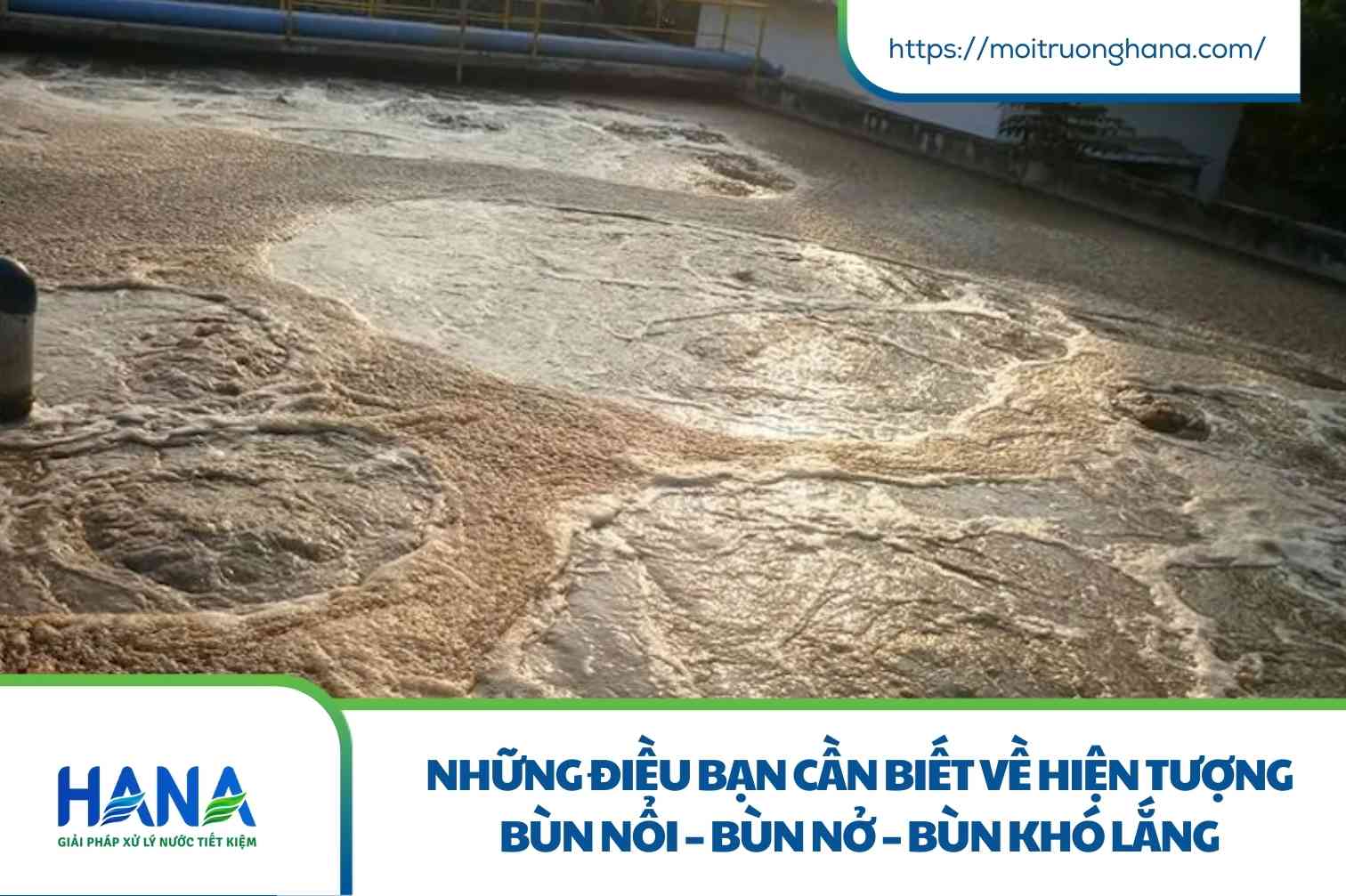hiện tượng bùn nổi – bùn nở – bùn khó lắng