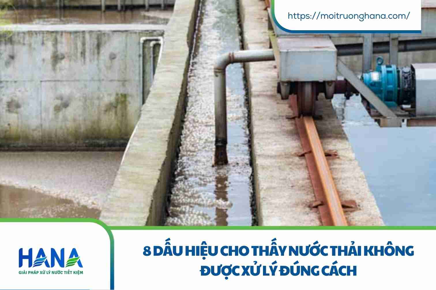 Dấu hiệu cho thấy nước thải không được xử lý đúng cách