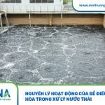 Nguyên lý hoạt động của bể điều hòa trong xử lý nước thải