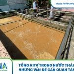Xác định hàm lượng nitơ tổng nitơ trong nước thải là gì