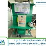 Thuê module xử lý nước thải