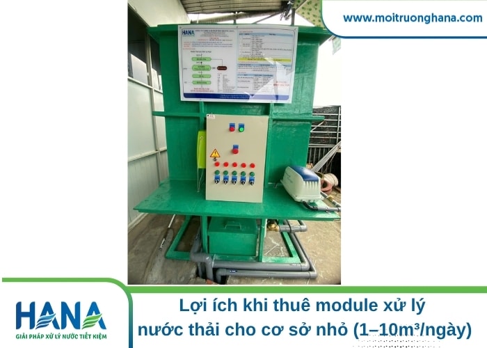 Giải pháp thuê module xử lý nước thải – Linh hoạt, tiết kiệm, đạt chuẩn môi trường 1 Thuê module xử lý nước thải