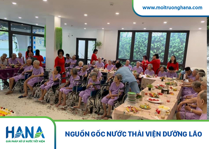 Nguồn gốc nước thải viện dưỡng lão