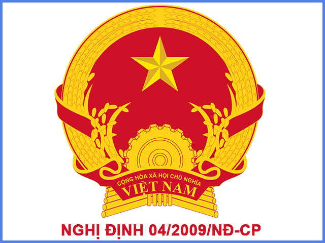 nghi dinh 04 2009 nd cp. 1