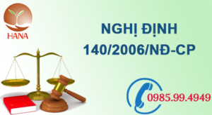 nghi dinh 140 2006 nd cp