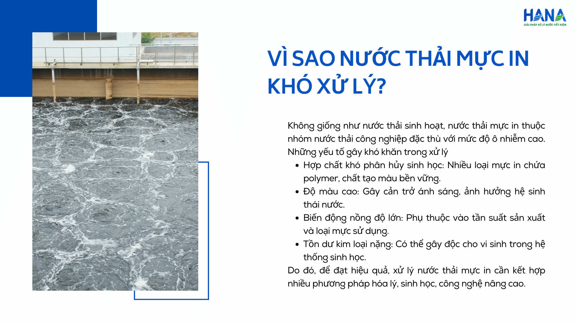 xử lý nước thải mực in