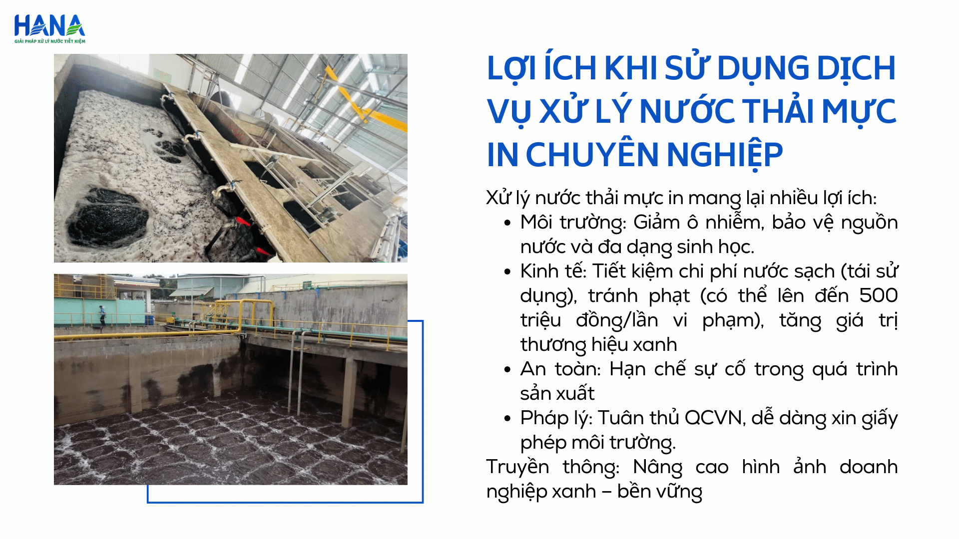 xử lý nước thải mực in