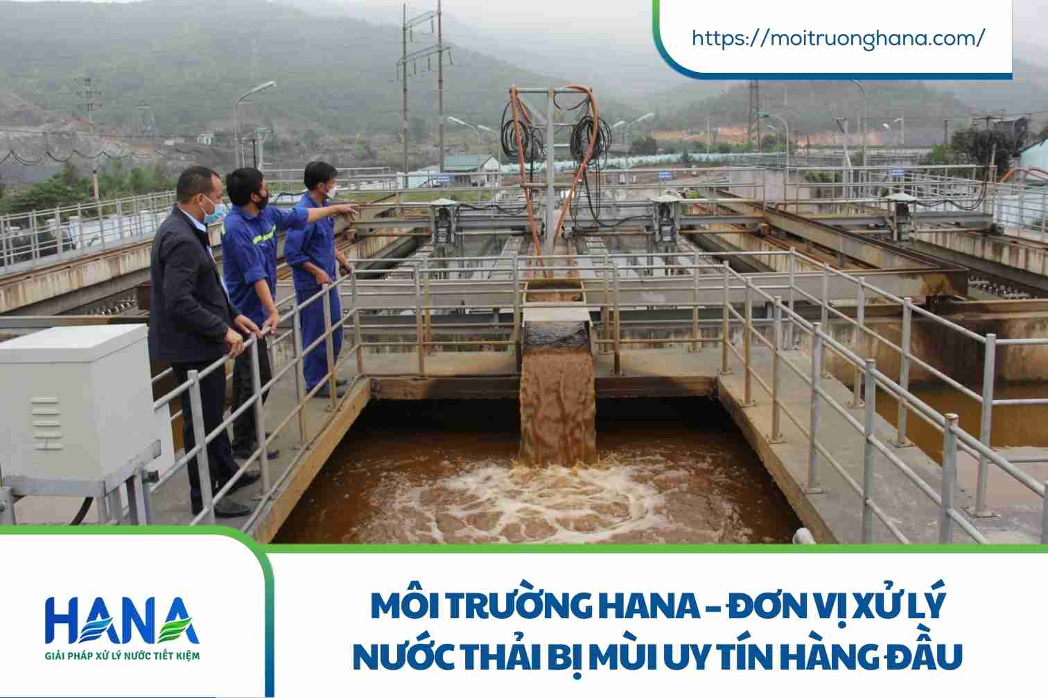 Hệ thống xử lý nước thải bị mùi