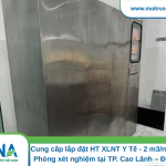 Cung cấp lắp đặt HT XLNT Y Tế - Công suất 2 m3/ngày.đêm Phòng xét nghiệm tại TP. Cao Lãnh – Đồng Tháp _DA HANA – Loại bỏ kim loại nặng trong nước thải