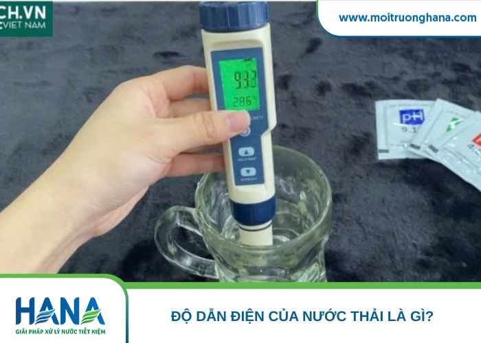 Độ dẫn điện của nước thải là gì