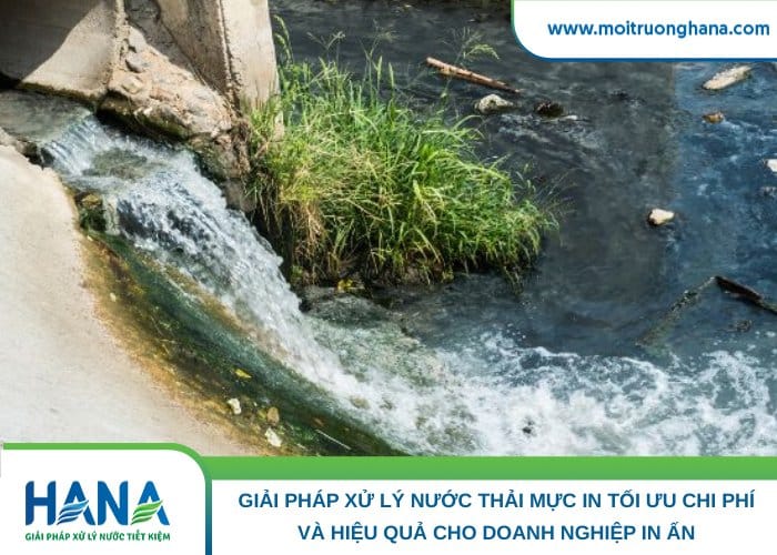 Xử lý nước thải mực in