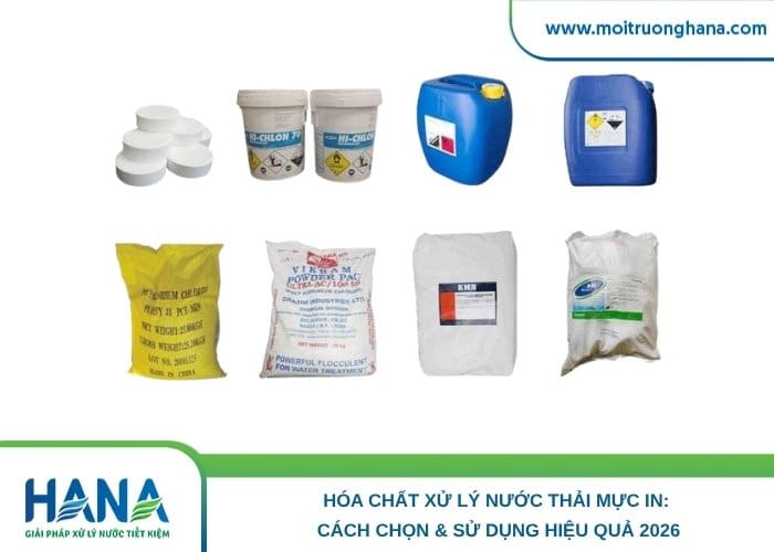 Hóa Chất Xử Lý Nước Thải Mực In