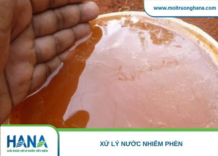 Nước bị nhiễm phèn