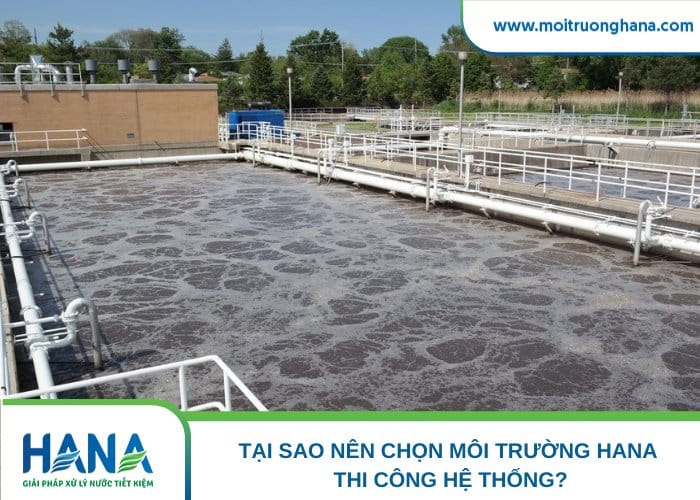 Hệ thống xử lý nước thải đúng quy cách