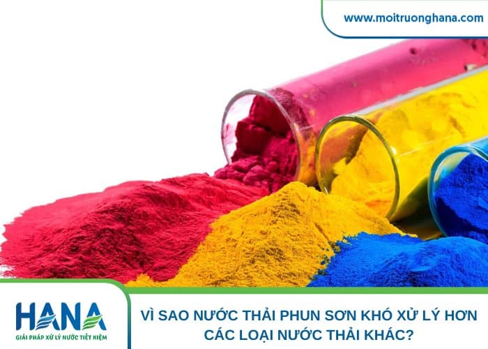 Các chất màu trong sơn rất khó bị khử