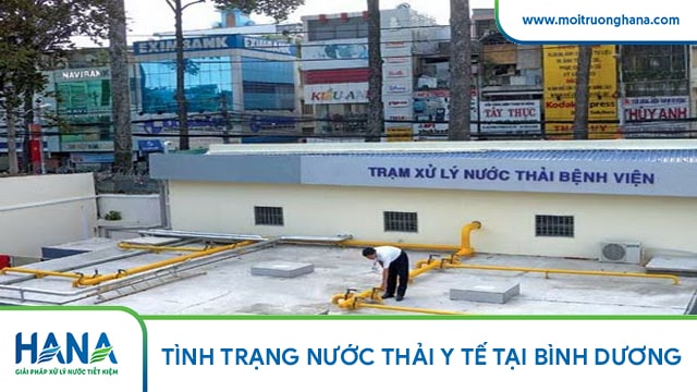 Tình trạng xử lý nước thải bệnh viện tại Bình Dương