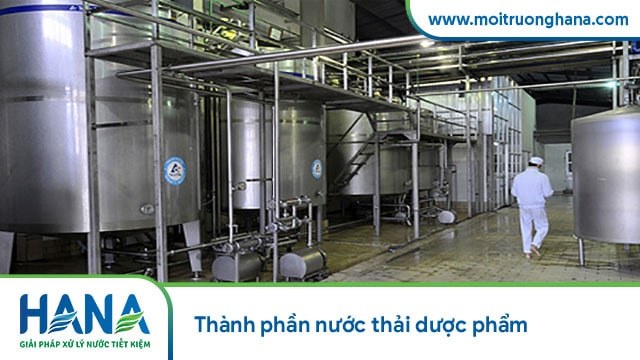 Thành phần nước thải dược phẩm