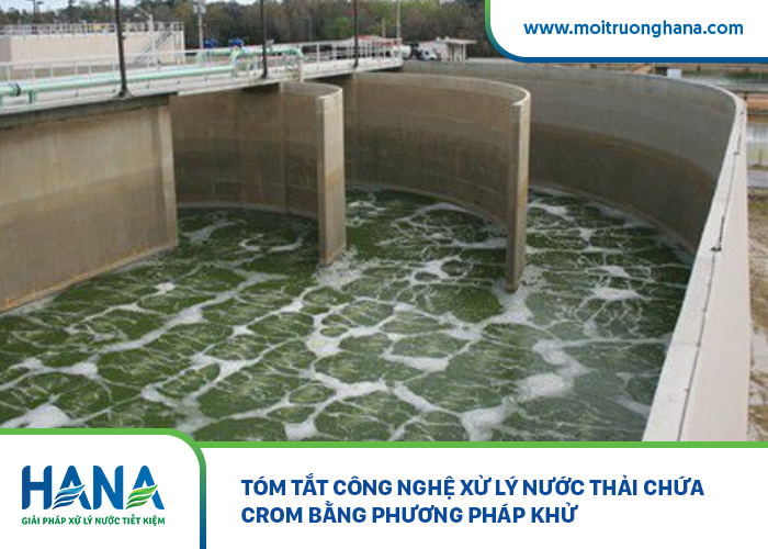  Phương pháp khử trong xử lý nước thải chứa Crom