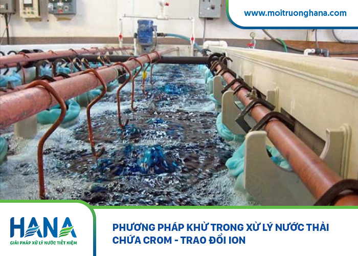  Phương pháp khử trong xử lý nước thải chứa Crom