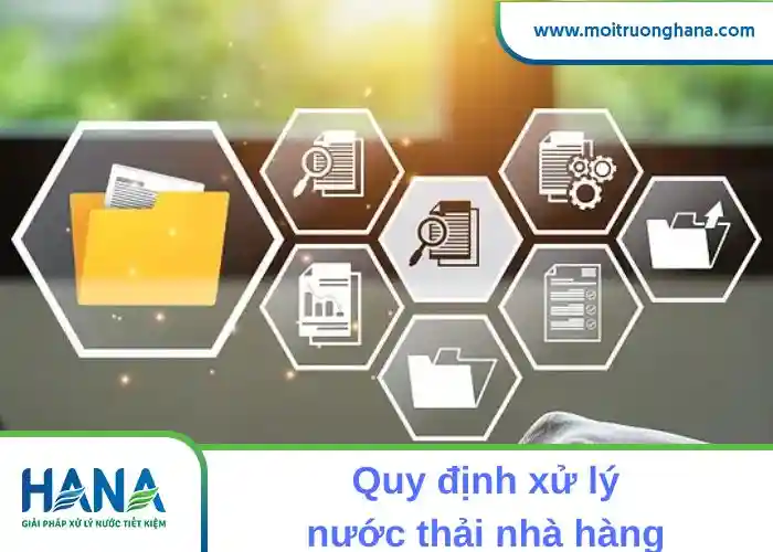 Quy định xử lý nước thải nhà hàng