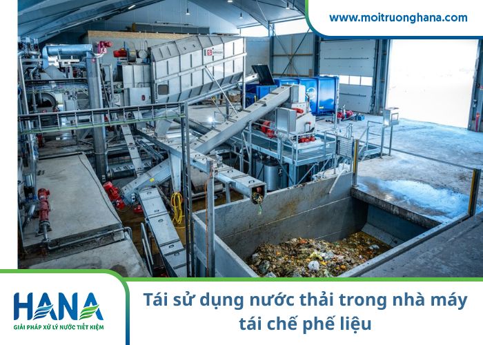 Tái sử dụng nước thải trong nhà máy tái chế phế liệu