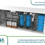 Tư vấn chọn module xử lý nước thải y tế cho từng loại hình cơ sở y tế