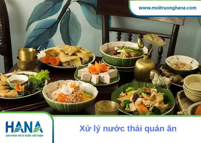 Xử lý nước thải quán ăn