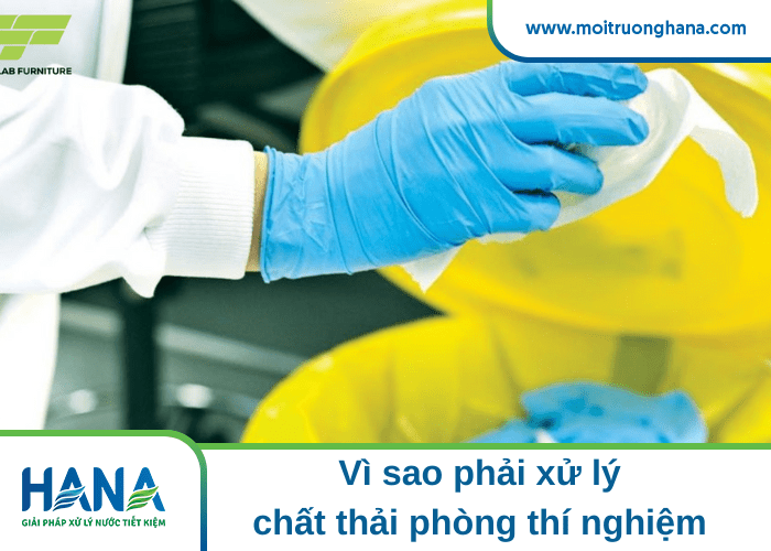 Phân loại chất thải trong phòng thí nghiệm